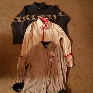 Lot of women's western shirts